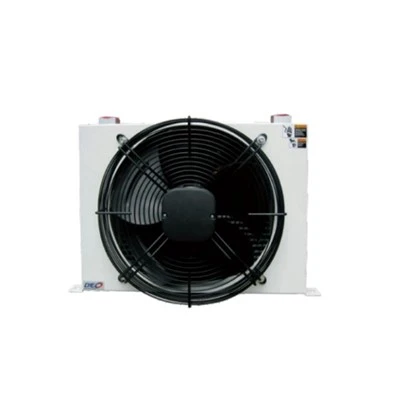 Resfriador de óleo refrigerado a ar-Resfriador de óleo hidráulico com ventilador elétrico Placa de resfriamento de ar-Trocadores de calor de aleta