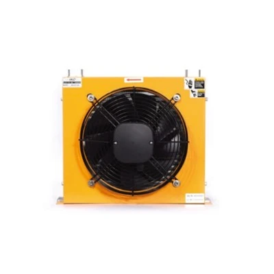Vento de alumínio refrigerador de óleo compressor de ar refrigerador de óleo trocador de calor ventilador hidráulico radiador de óleo com ventilador 24v