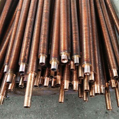 Tubo com aletas de alumínio de cobre para trocadores de calor TUV/CE com certificação Hylita Brand Heater Parts