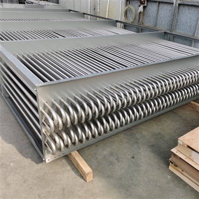 Bobinas de resfriamento de tubos de aço inoxidável personalizados 304 e 316, preço de fábrica, trocadores de calor para torre de resfriamento industrial