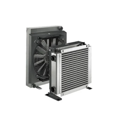 Novo radiador de óleo hidráulico 100l/min, placa refrigerada a ar - refrigerador de óleo hidráulico de alumínio com aleta