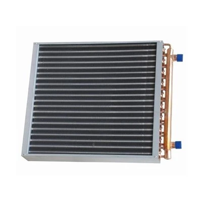 Tubo de cobre tipo U- com trocador de calor com aletas de cobre/alumínio para HVAC e resfriamento industrial