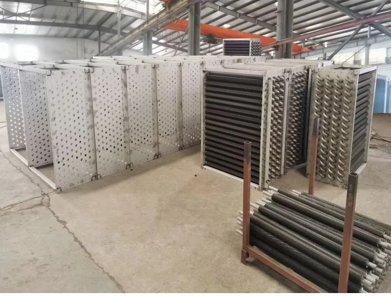 U-Type Copper Tube With Copper/Aluminum Fins Heat Exchanger For HVAC And Industrial Cooling high quality