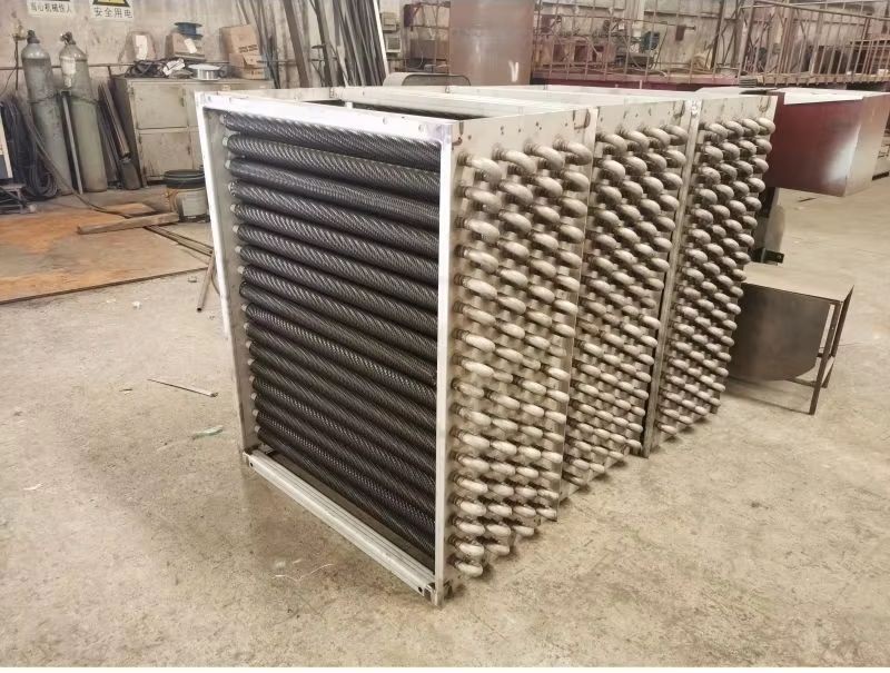 U-Type Copper Tube With Copper/Aluminum Fins Heat Exchanger For HVAC And Industrial Cooling price